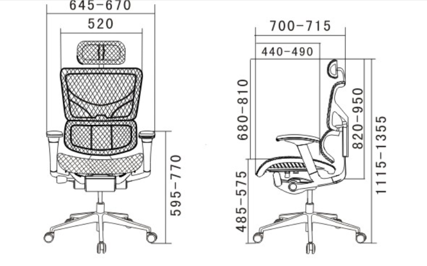 Sail ergonomic chairs SAS-M01 COAT HANGER