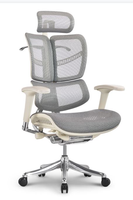 Lighten Up Your Home Office with a White Ergonomic Office Chair